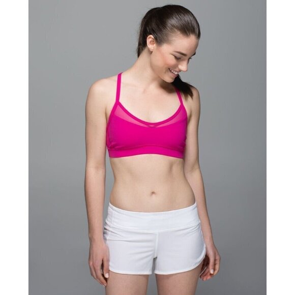 Lululemon All You Need Bra Jewelled Magenta Womens Size 8 - Picture 4 of 9